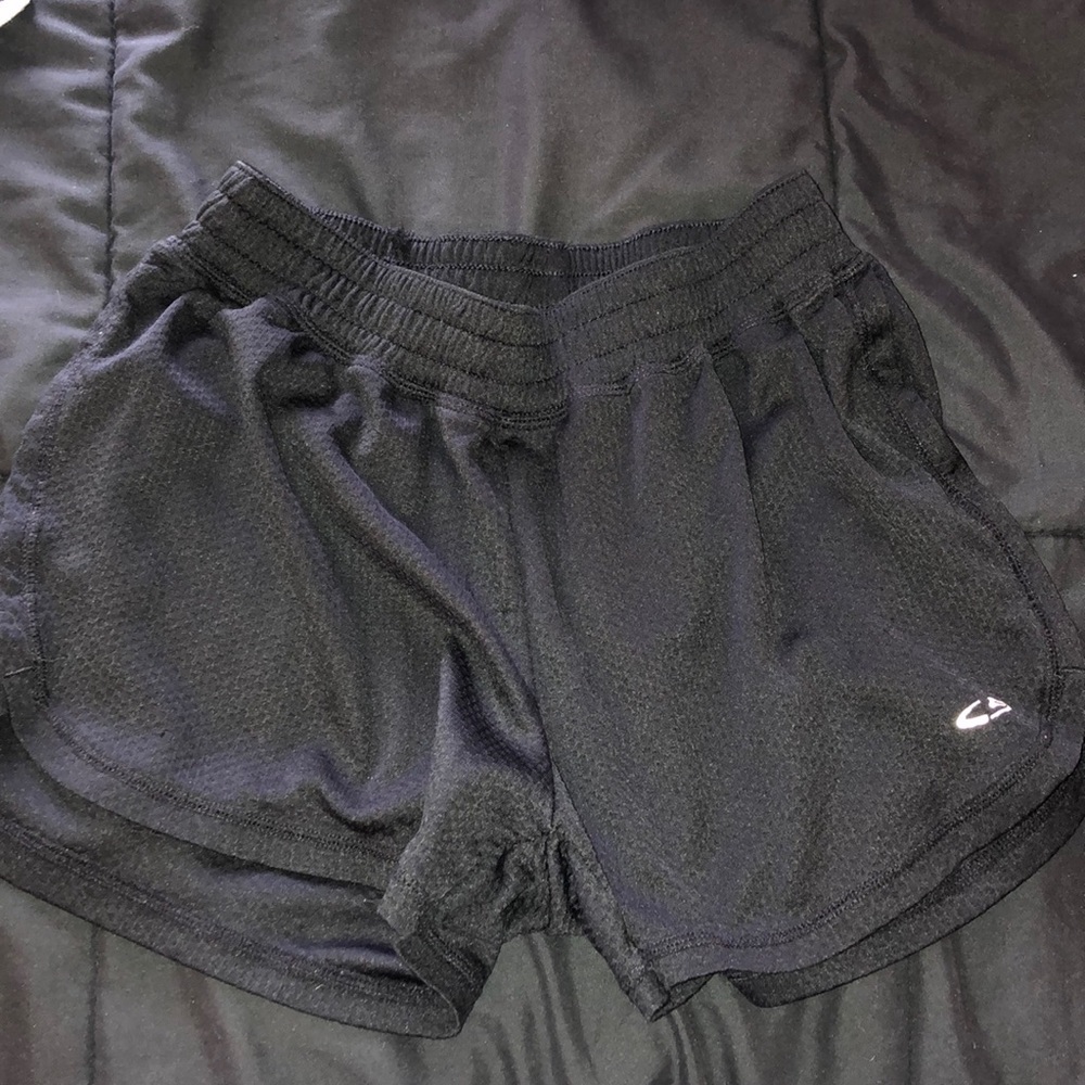 Champion black running shorts